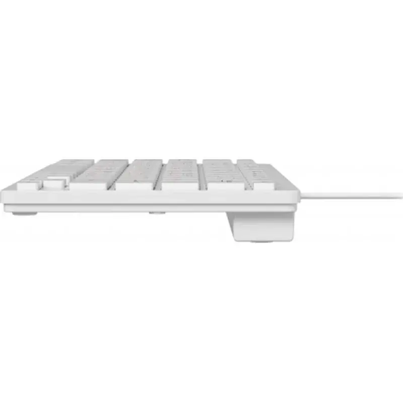 Клавіатура Maxxter KBM-C01W-UA USB UA White (KBM-C01W-UA) - фото 3