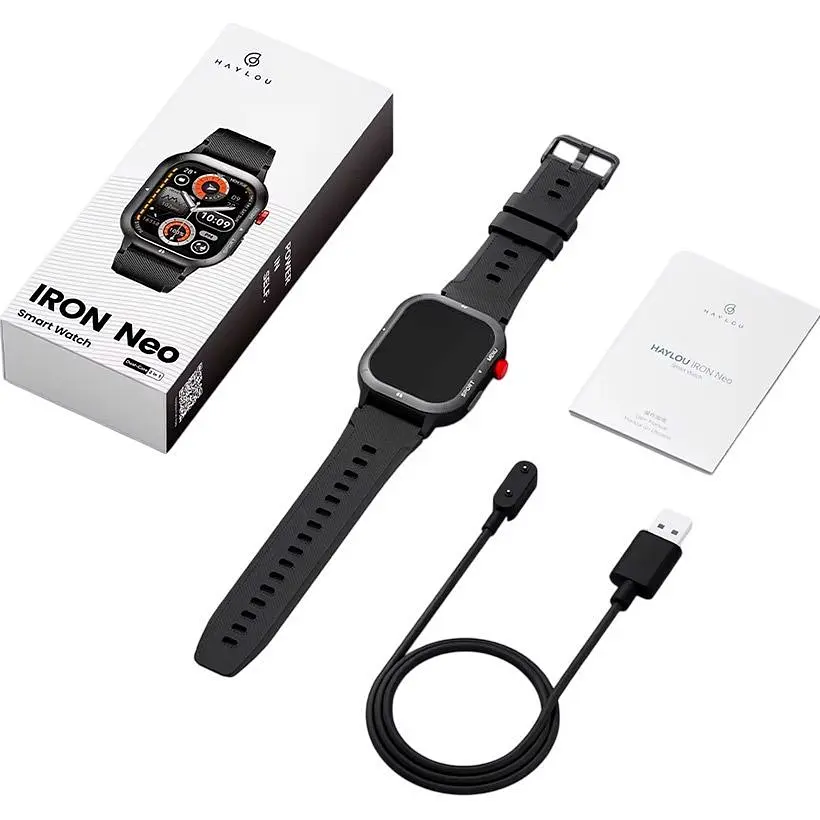 Смарт-часы Haylou Iron Neo LS28 Black [139805] - фото 2