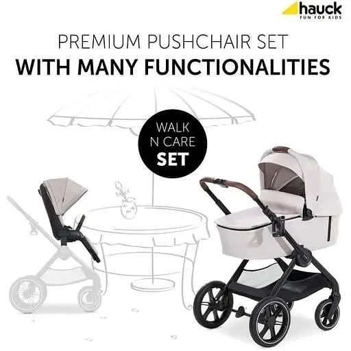 Універсальна коляска 2 в 1 Hauck Walk N Care Beige, бежева (16546-1) - фото 11
