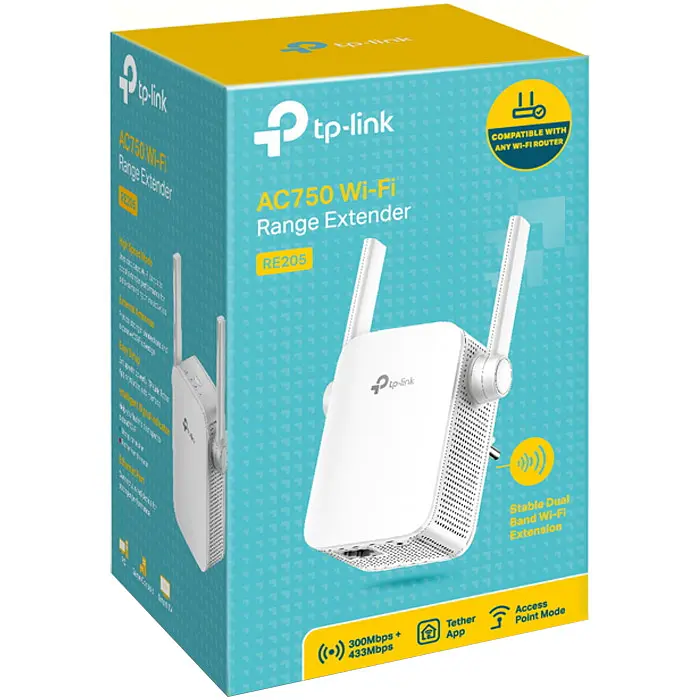Точка доступу TP-Link RE205 (RE205) - фото 5