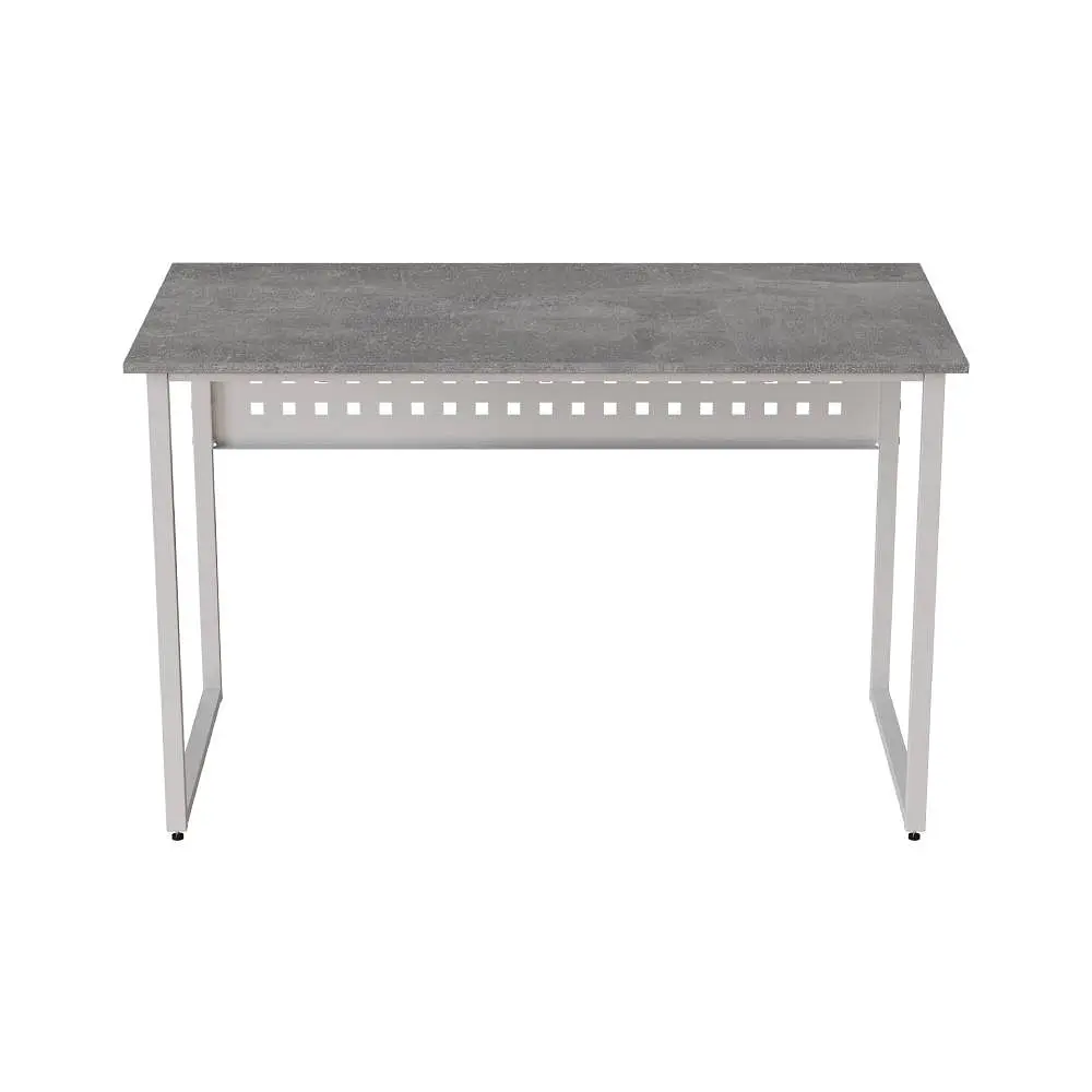 Стол письменный Майк Ferrum-decor 75x120x70 Белый металл ДСП Бетон 16 мм (FRD-106532) - фото 3