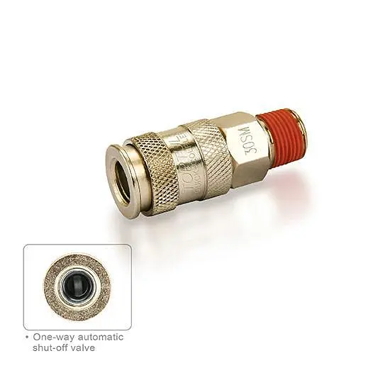 Швидкорознімне з'єднання мама 1/2" зовнішня різь TOPTUL KA40SM2E - фото 2
