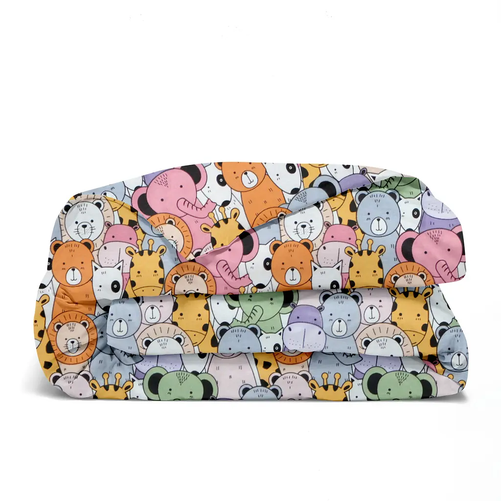 Дитяча постільна білизна в ліжечко SAFARI ANIMALS CS10 COSAS (4822052307731) - фото 4