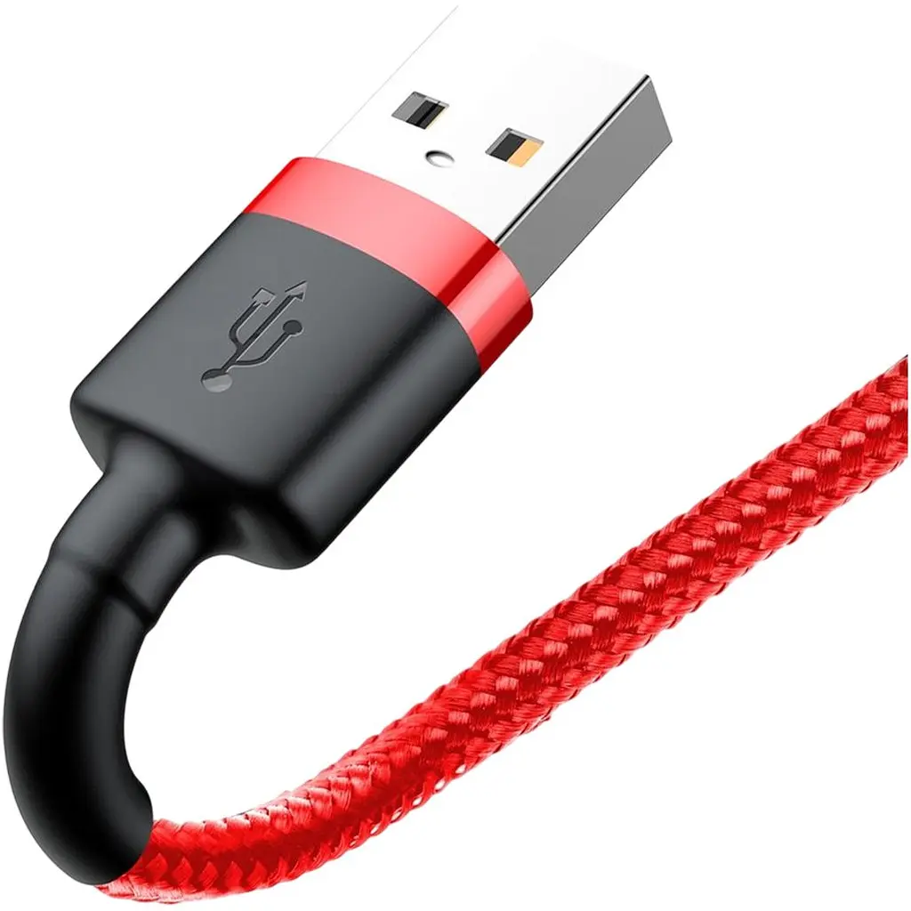 Кабель Baseus Cafule USB-A to Lightning 3m Red (CALKLF-R09) [169659] - фото 5