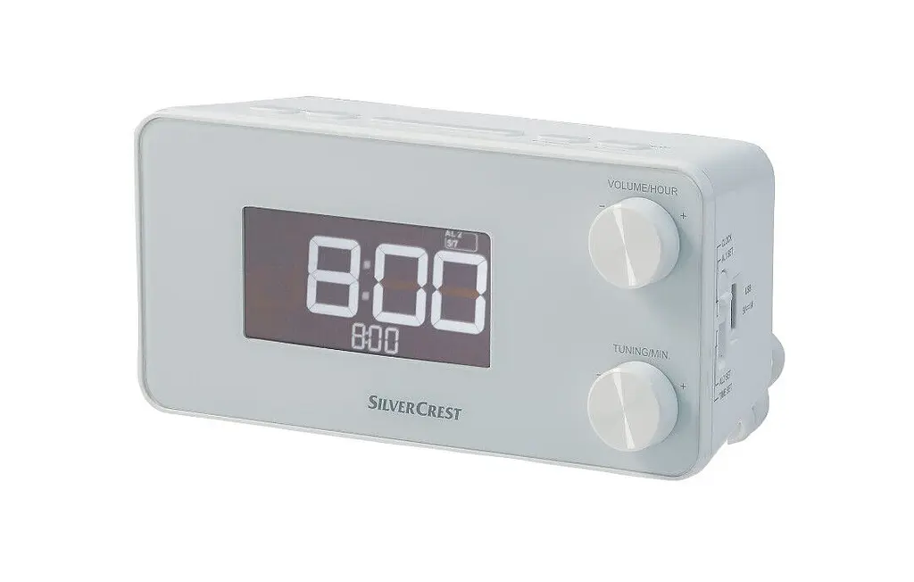Радіо з будильником від USB Silvercrest SRWK 800 A1 - фото 2