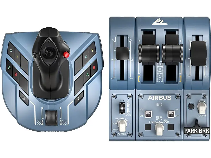 Джойстик, рычаг управления двигателем ThrustMaster TCA Captain Pack x Airbus PC\Xbox (4460217) - фото 6