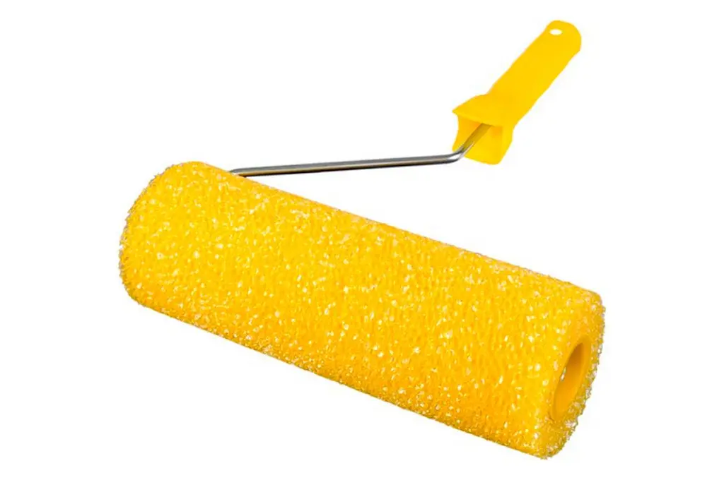 Малярний структурний структурний поролоновий Mastertool 80 х 230 мм з ручкою - фото 2