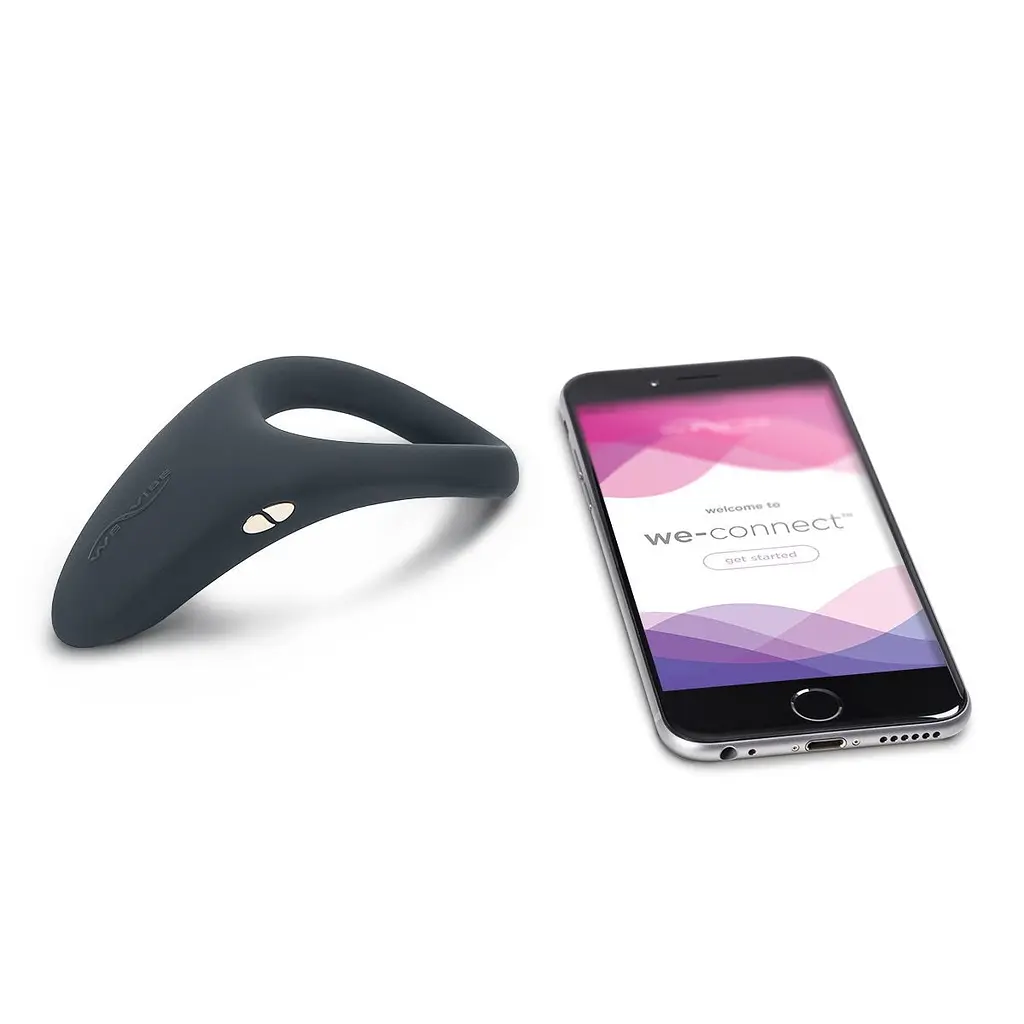 Смарт-віброкільце під одяг VERGE BY WE-VIBE SLATE, охоплює пеніс та мошонку, 10 режимів - фото 7
