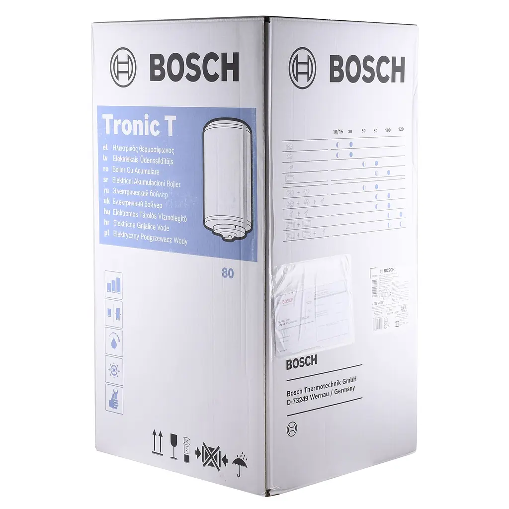 Водонагрівач Bosch Tronic 2000 T TR2000T 80 B / 80л, 2000W 000025037 - фото 5