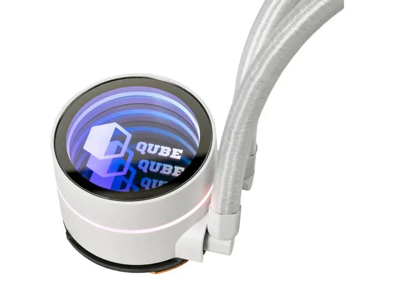 Водяне охолодження QUBE ZT-240 White - фото 3