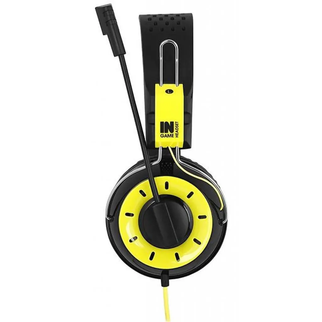 Навушники Gemix N4 Black-Yellow Gaming - фото 3
