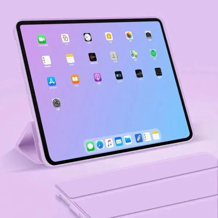 Чохол-книжка BeCover Tri Fold Soft TPU Silicone для Apple iPad Air 11" M2/M3 2024/2025 Purple (711411) - фото 8