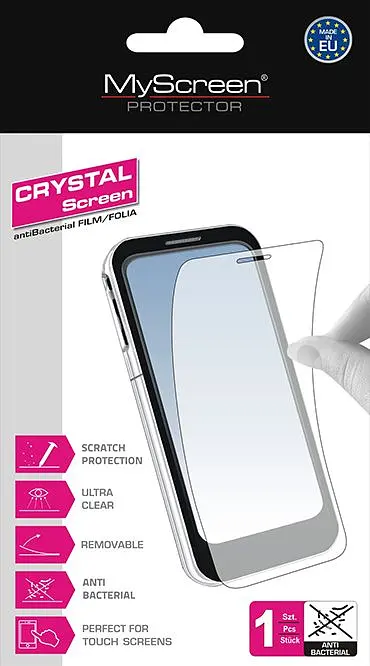 Захисна плівка MyScreen Samsung Ace 2 I8160 Crystal antiBacterial (глянсова) (SPMSSGA2CAB) - фото 2
