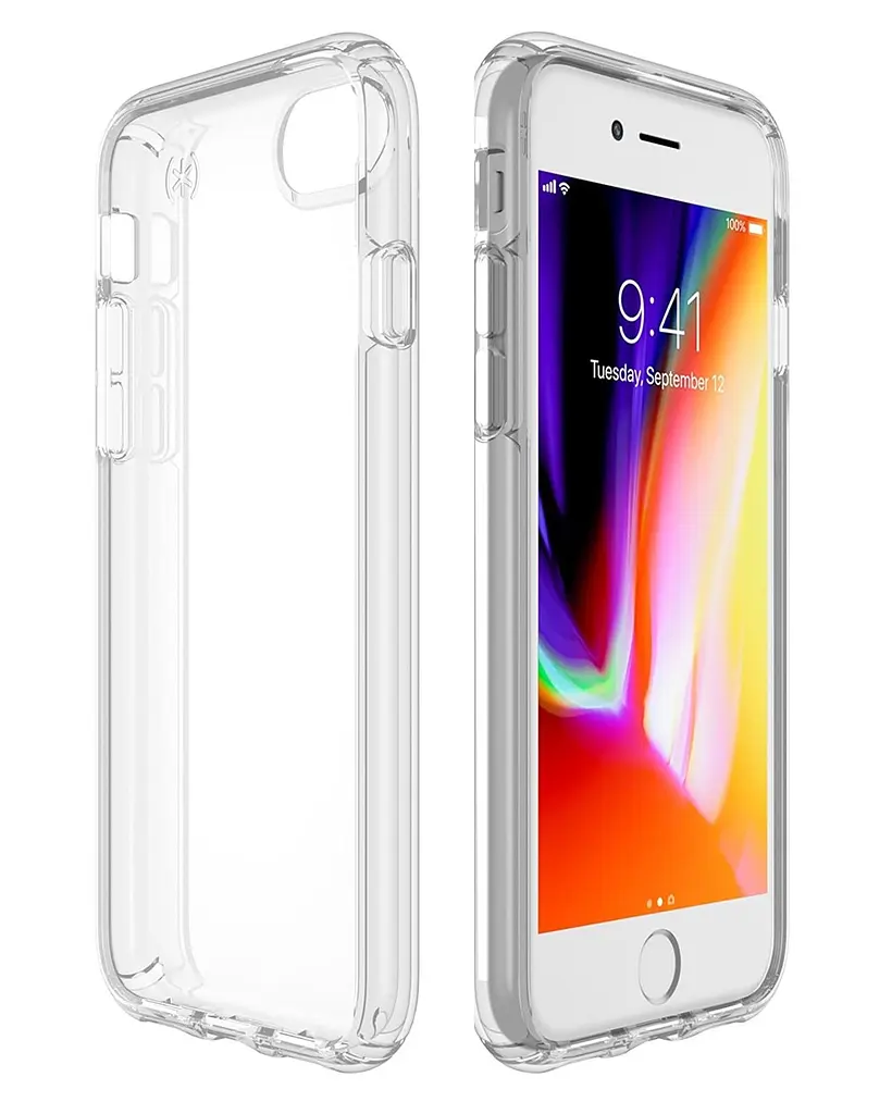 Чохол прозорий протиударний Speck Presidio Clear для iPhone 6/6S/7/8/SE 2020/2022 2/3 Gen Crystal Clear - фото 5