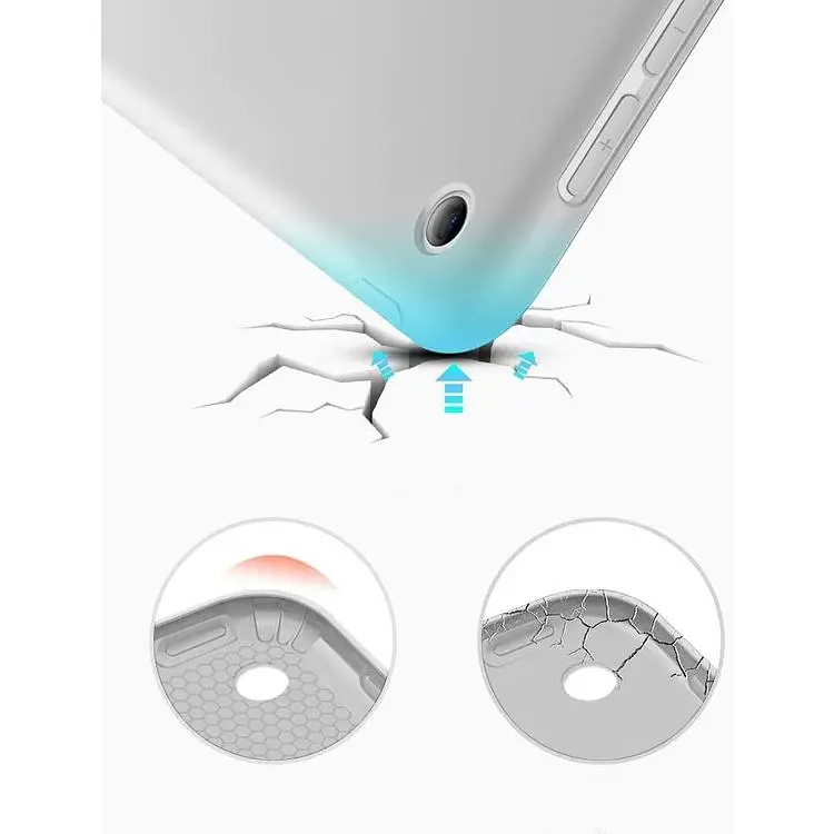 Чохол-книжка BeCover Tri Fold Soft TPU Silicone для Apple iPad Air 4 10.9 2020/2021 Gray (706872) - фото 4