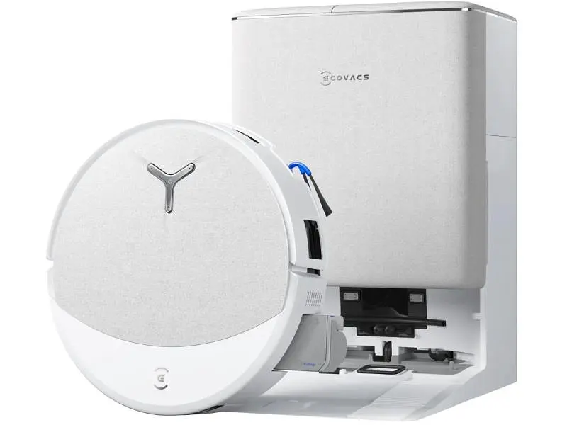 Робот-пилосос з вологим прибиранням ECOVACS Deebot T90 Pro Omni White (DEX95) - фото 2