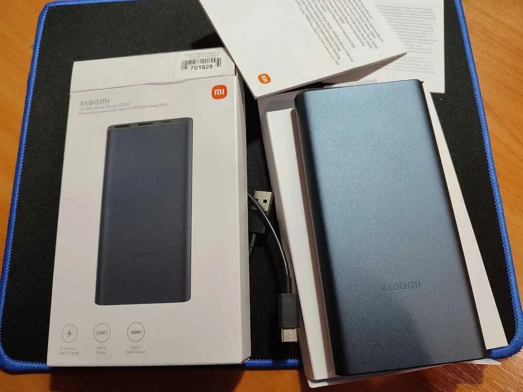 Универсальная мобильная батарея Xiaomi Mi Power Bank 3 10000mAh 22.5W (PB100DPDZM, BHR5884GL, BHR5079CN) - фото 3