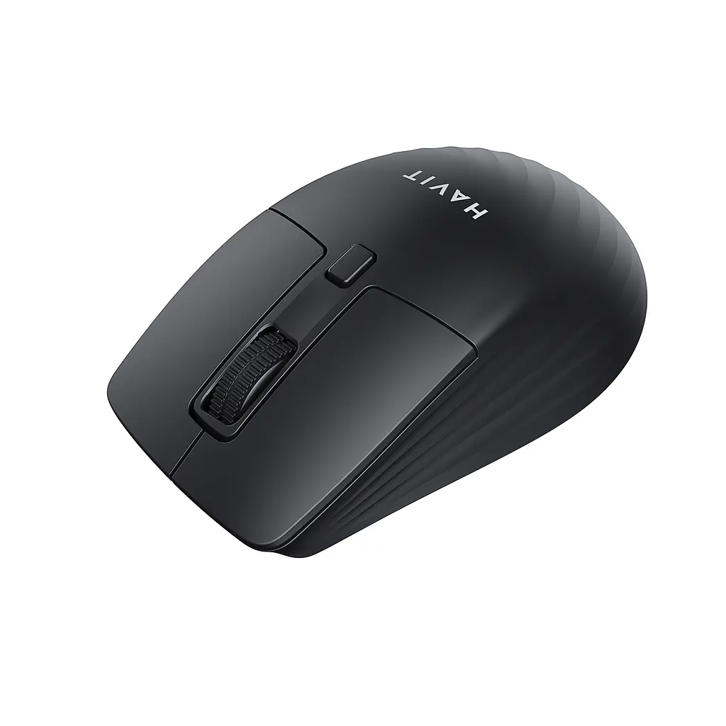 Бездротова миша дворежимна HAVIT MS58WB Black (2.4GHz + BT) HAVIT (28945-000) - фото 4
