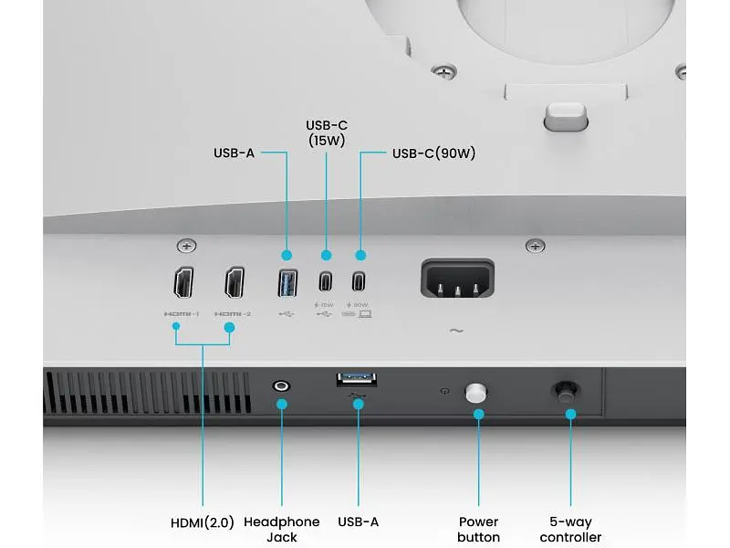 Монітор BenQ MA270UP (9H.LP8LB.QBE) - фото 4
