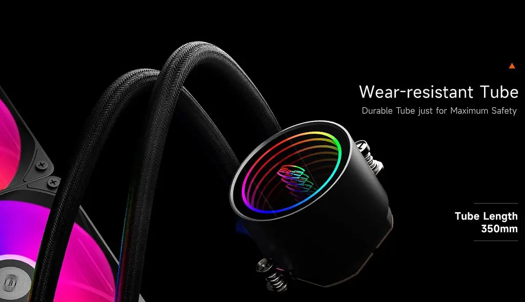 СВО PcCooler PсCOOLER DA360 ARGB Black (DA360-BKAWXX-GL) - фото 9