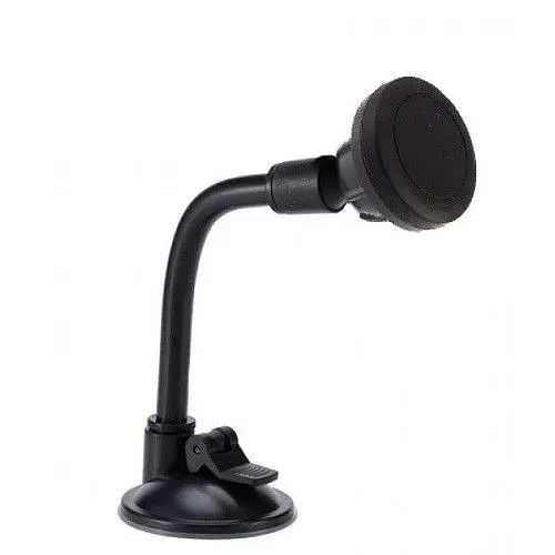 Автотримач для телефону магнітний Magnet Long YZ-021 на присосці Black