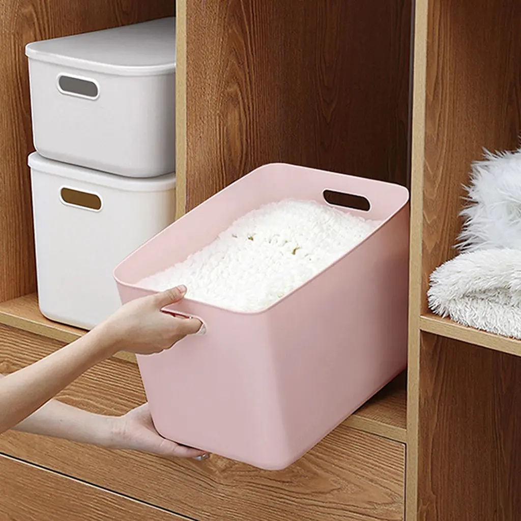 Ящик для хранения МВМ My Home FH-14 XXL 360х257х240 мм светло-розовый (FH-14 XXL LIGHT PINK) - фото 8