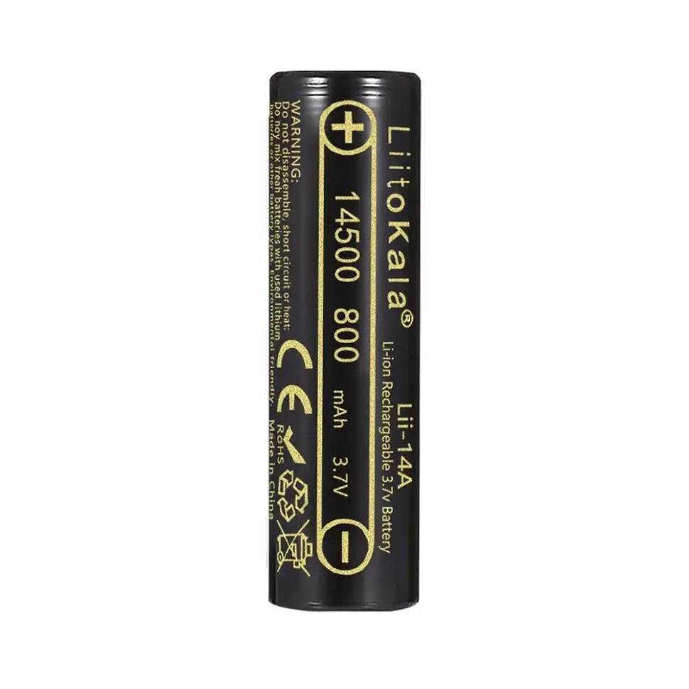 Акумулятор LiitoKala Lii-14A 14500 800mah battery - фото 3