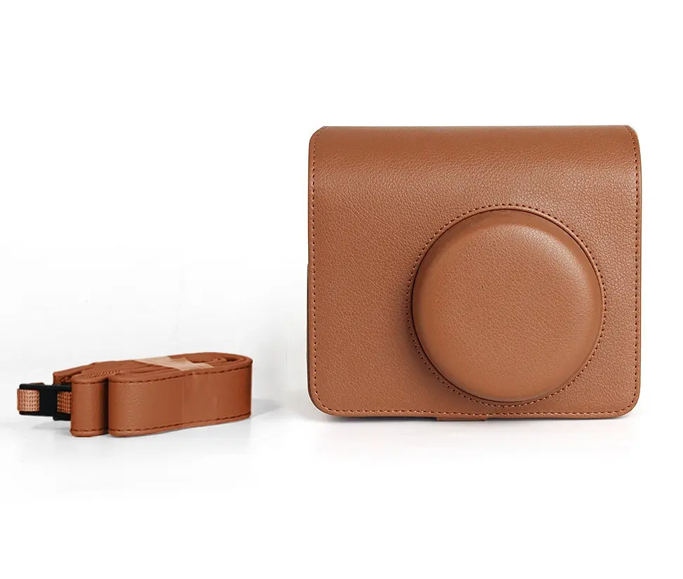 Набір камера Fujifilm Instax Wide 400 Фотопапір 20 шт. Чохол Фотоальбом на 64 фото коричневий - фото 7