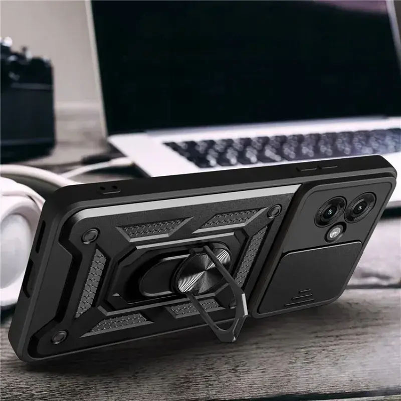 Панель BeCover Military для Motorola Moto G55 Black (713056) - фото 3