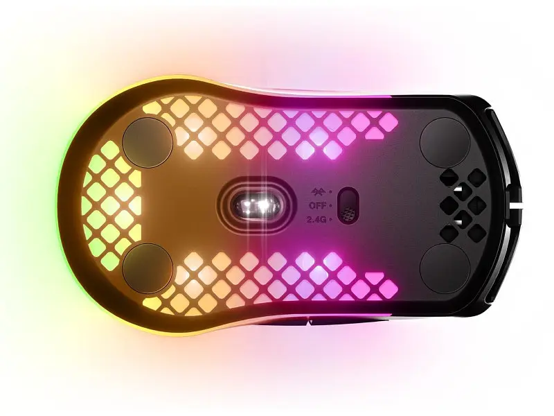 Миша SteelSeries Aerox 3 Wireless Onyx (62612) - фото 4