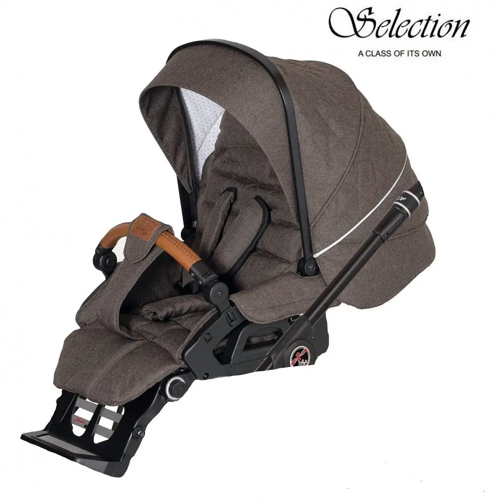 Універсальна коляска 2 в 1 Hartan Yes GTS Selection Brown, коричневий (2317129554-1) - фото 3