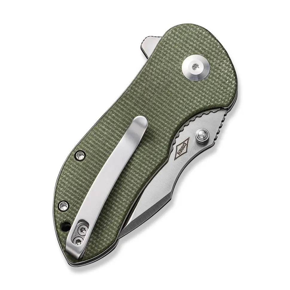 Ніж складаний кишеньковий Civivi Gordo, (6.4 см) D2 / Micarta оливковий - фото 5
