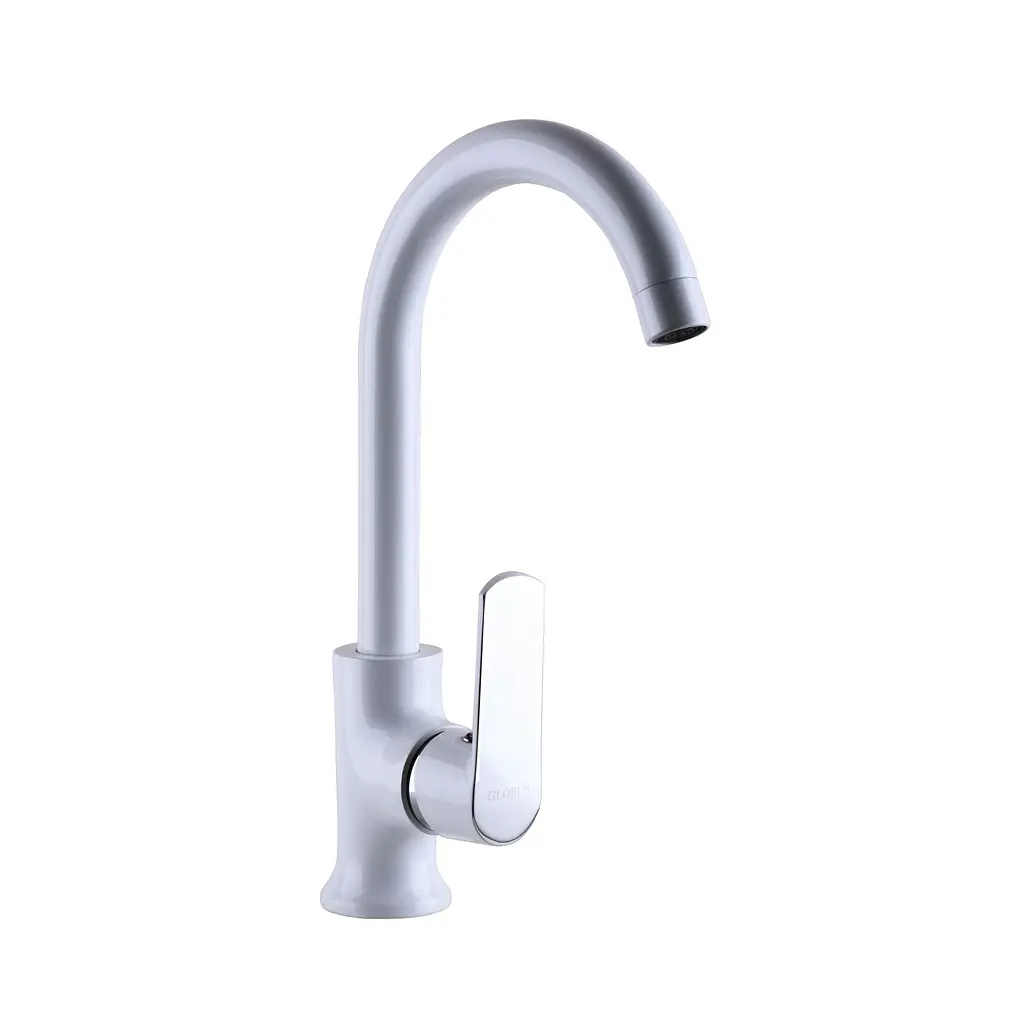 Змішувач для кухні Globus Lux Laguna GLA-0203SL-7-WHITE (22567) - фото 3
