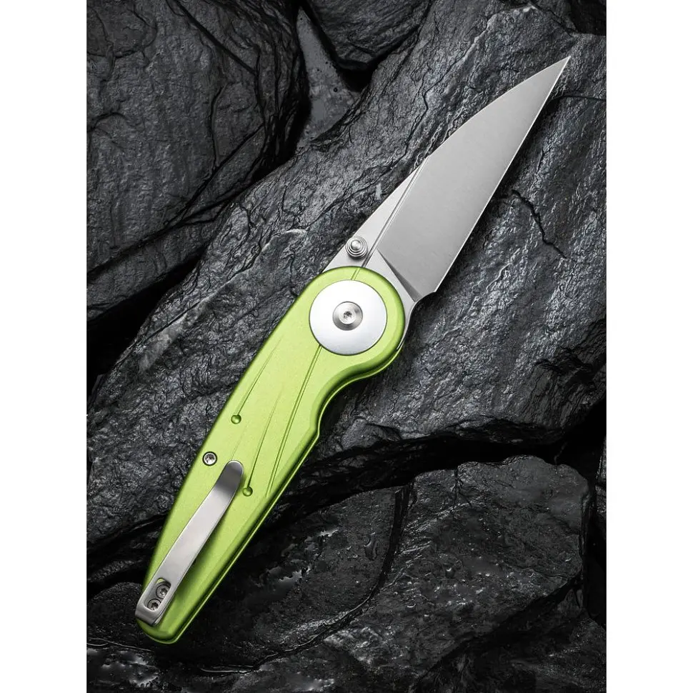Ніж складаний туристичний Civivi Starflare, (8.4 см) Nitro-V / Aluminum зелений - фото 11