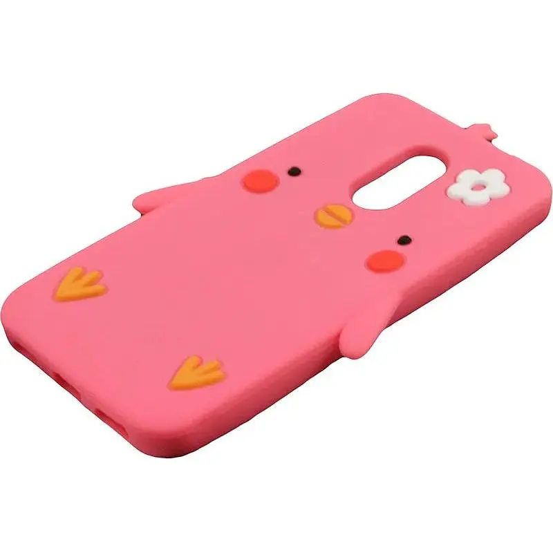 Чохол-накладка Toto Silicon Сartoon Network Chicken Case Xiaomi Redmi 5 Plus Fresh Red - фото 4