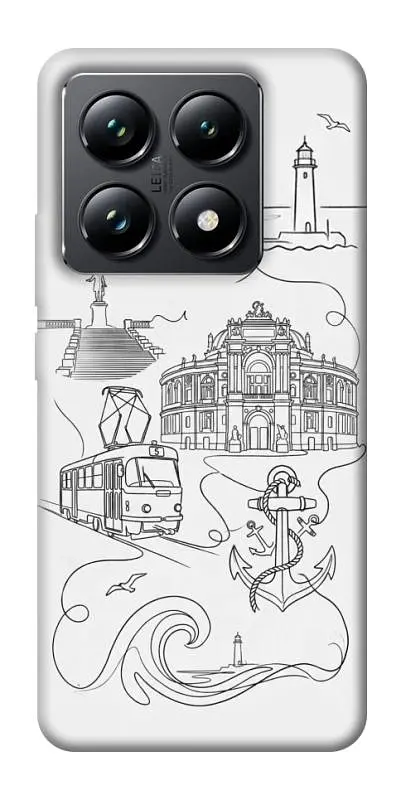 TPU чохол Demsky Odesa spirit для Xiaomi 14T Pro