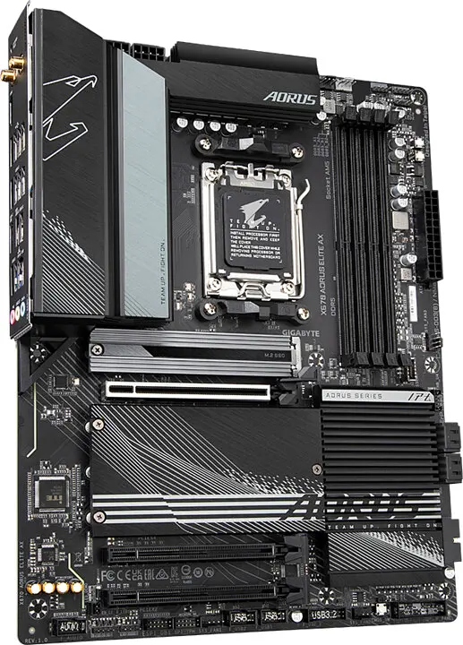 Материнська плата Gigabyte X670 AORUS ELITE AX - фото 2