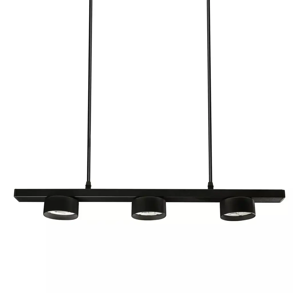 Підвісний світильник ETRON Horizon 1-EDR-8420 GX53 3×15W чорний - фото 2