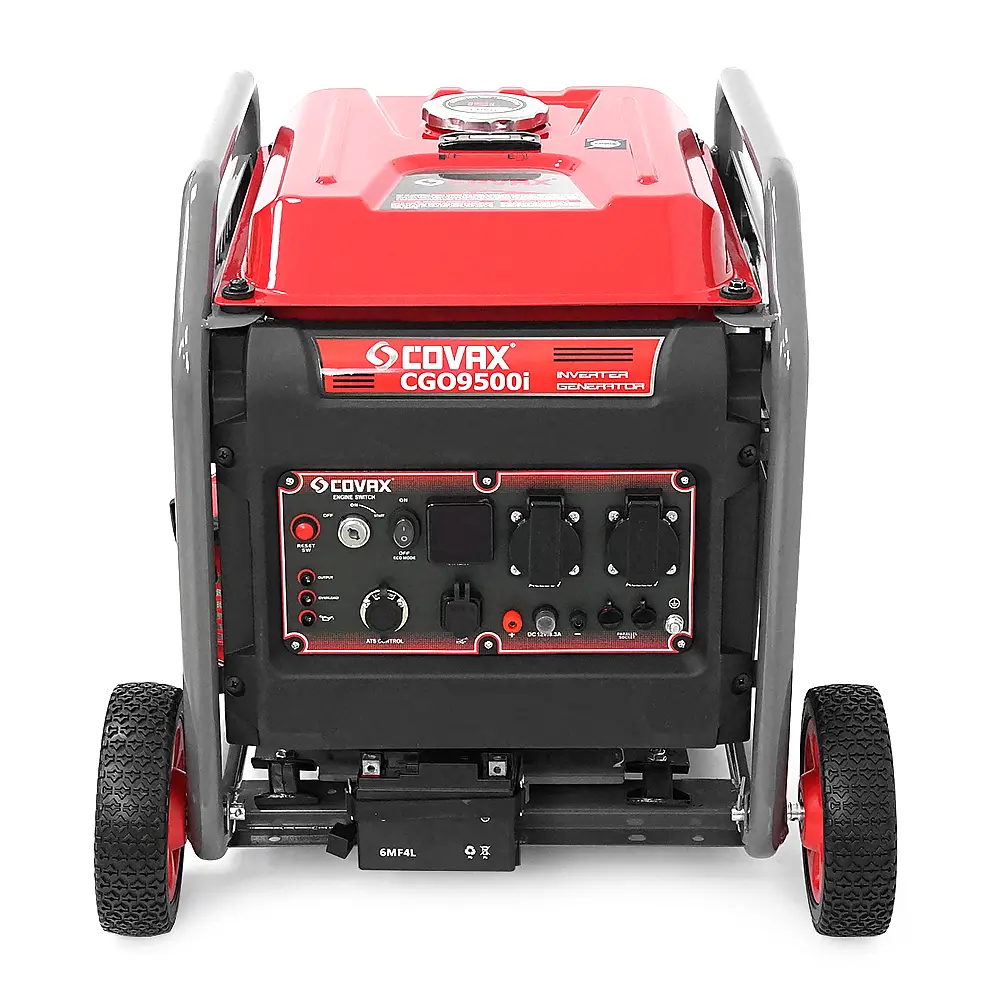 Генератор інверторний COVAX CGO9500i, 7.5kW, бензин, однофазний 220V, 50Hz, electrik starter, 4-stroke, бак 15L, 500х422x515mm, 38kg - фото 3