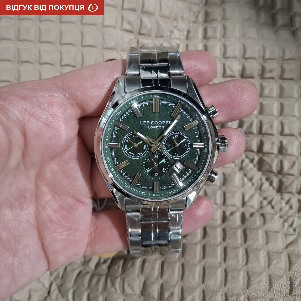 Годинник Lee cooper Fenix Green - фото 11