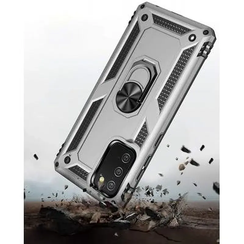 Чохол до мобільного телефона BeCover Military Samsung Galaxy A02s SM-A025/A03s SM-A037/M02s SM-M025 Silver (706015) - фото 5