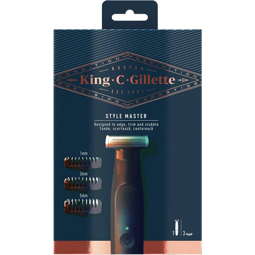 Стайлер для бороди King C. Gillette Style Master електричний - фото 2