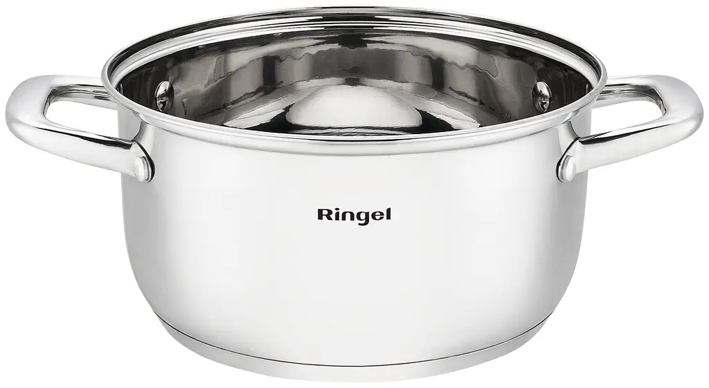 Кастрюля Ringel Grey line 2.3 л 18 см kuh0016399 - фото 4