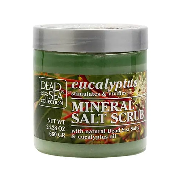 Сольовий скраб Dead Sea Collection з олією евкаліпта та мінералами Мертвого моря, 660 мл