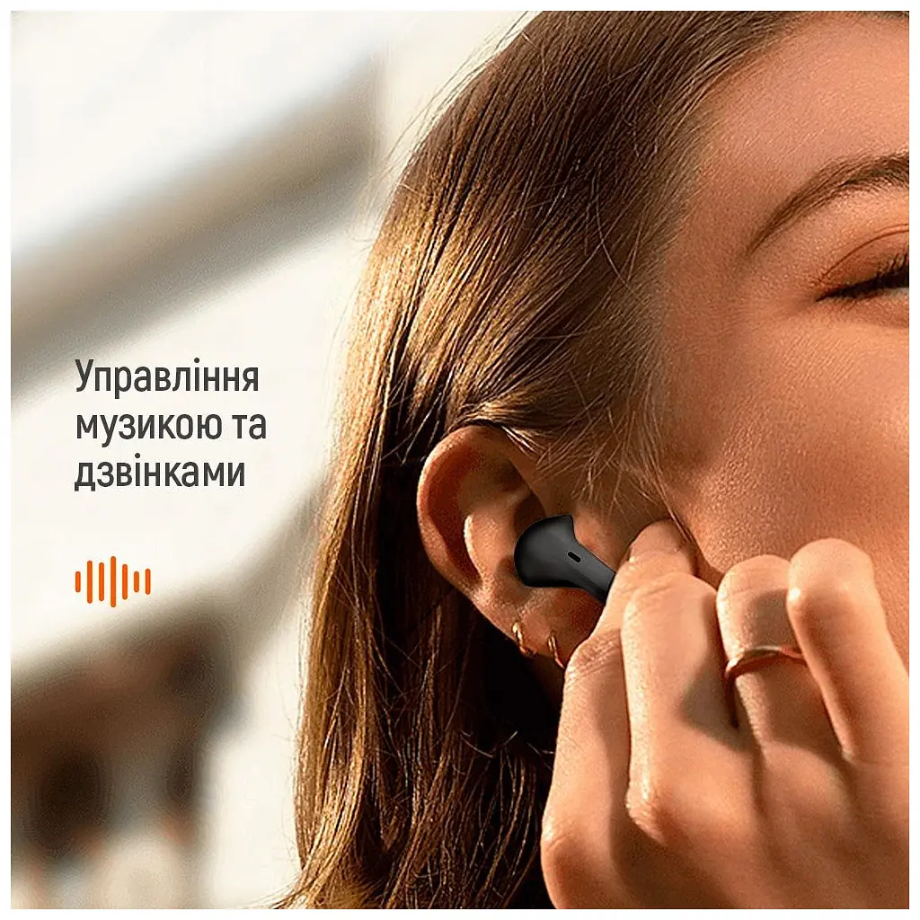 Навушники ColorWay Slim TWS-2 Earbuds Black (CW-TWS2BK) - фото 9