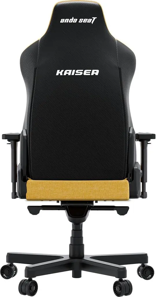 Ігрове крісло Anda Seat Kaiser 3E XL Bright Yellow Fabric (AD23YC-XL-09-Y-CF-Y01) - фото 7