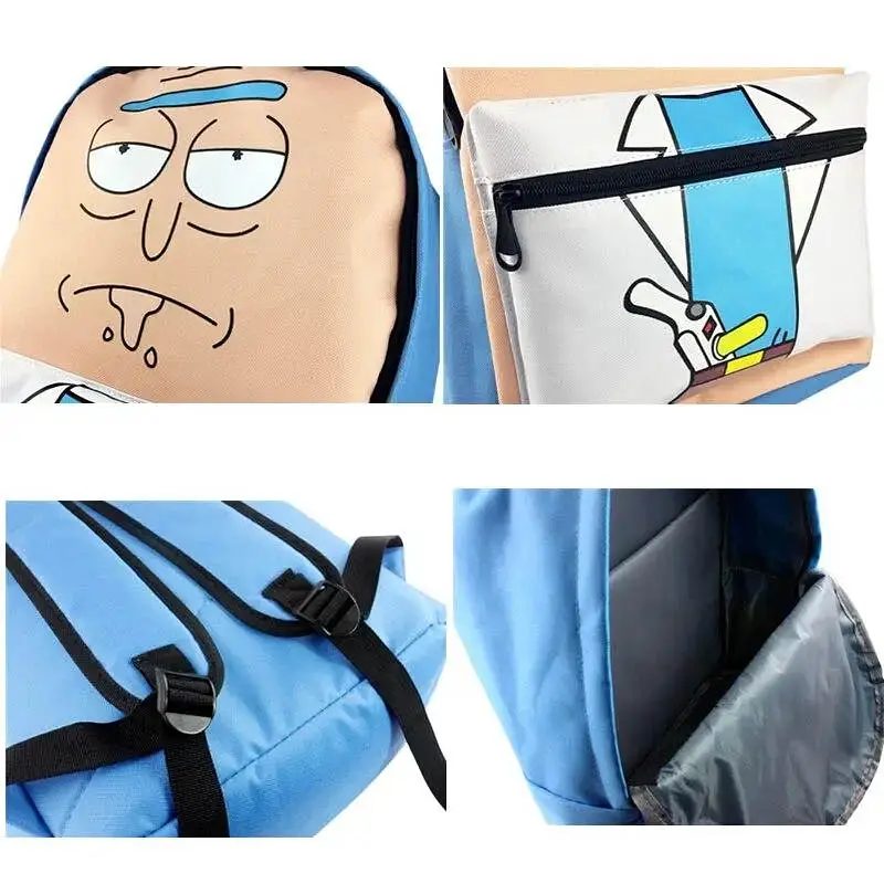 Рюкзак GeekLand Rick and Morty голубой (B R&M 1500) - фото 3