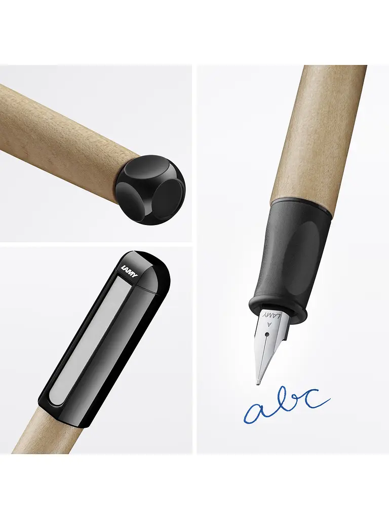 Чорнильна Ручка Lamy ABC Чорна A, Чорнила T10 Сині (4040664) - фото 2