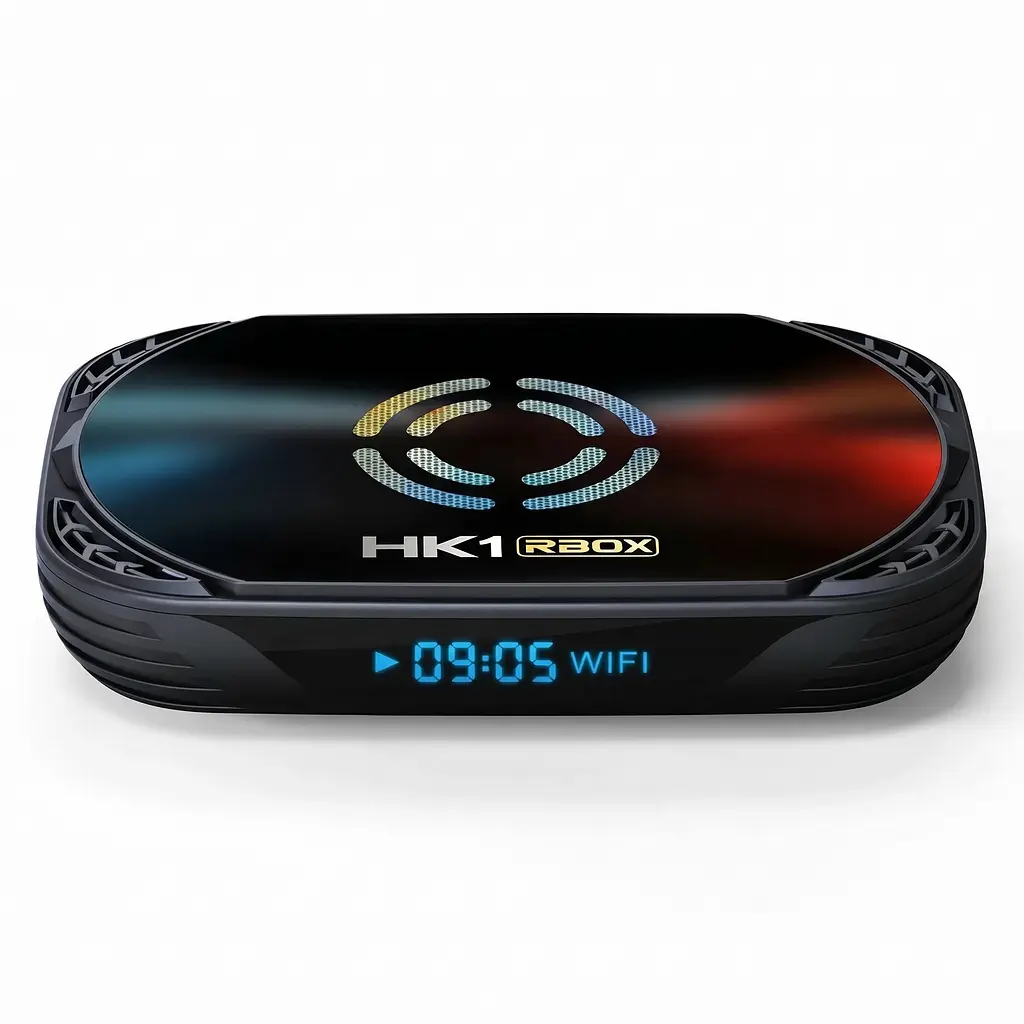 Смарт ТВ 4К приставка HK1 RBOX X50 Amlogic S905X5M 4/64 ГБ — Android 14, аеромиша, голосове керування - фото 9