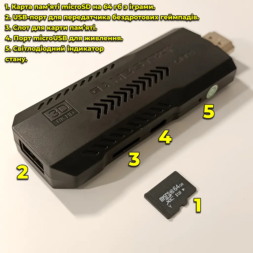 Ігрова приставка X2 Pro HDMI 40000 ігр. Ретро консоль. 2 геймпада. PSP, PlayStation, NES. Пам'ять 64 гб. - фото 14